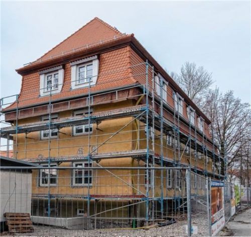 Im Sommer sollen die Wohnungen an der Von-Bippen-Straße bezogen werden. Fotos Thomae