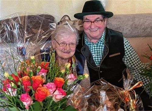 Seit 65 Jahren verheiratet: Christine und Gerhard Briese aus Rosenheim haben sich im Jahr 1956 das Jawort gegeben. Foto  Privat