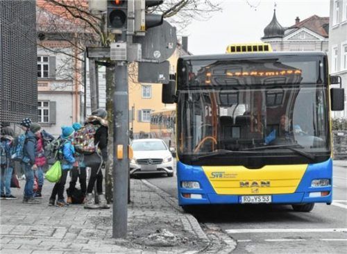 Wie hoch ist die Gefahr, sich in den Bussen des Rosenheimer Stadtverkehrs mit dem Coronavirus anzustecken? Laut Einschätzung von Geschäftsführer Ingmar Töppel „äußerst gering“. Foto Schlecker