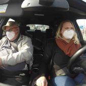 Spritztour mit dem Fahrlehrer-Oldie