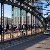 Polizei verjagt Sonnenanbeter