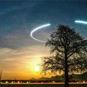 Ein Ufo über der Stadt Rosenheim?