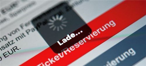 Die Bahntickets waren alle online gekauft worden. Foto dpa
