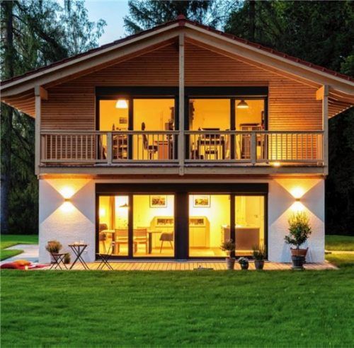 Fürs Haus „Oberhaching“ gab es das Prädikat Silber in der Kategorie Landhäuser.Foto Regnauer