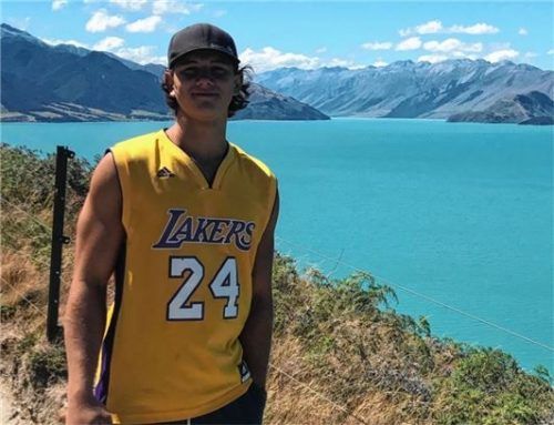 Hat in „Down Under“ viel gesehen: Robin Ungerath, hier am Lake Hawea in Neuseeland.Foto Privat