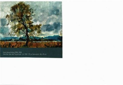 Hiasl Maier-Erding (1894-1933, Gewitter über Fraueninsel