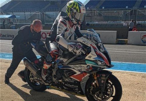 Markus Reiterberger in Le Mans. Foto BMW MoTorrad Motorsport