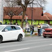 Kreuzung nach Unfall gesperrt