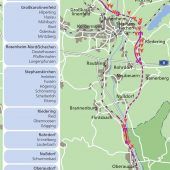 Ein lärmender Protest-Zug