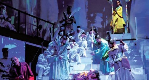 Szene aus der „Turandot“-Inszenierung aus dem Jahr 2019. Foto Richter