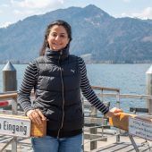 Kapitänin auf dem Trockenen