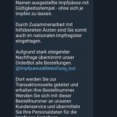 Impfpass-Fälscher unterwegs