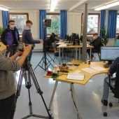 Schüler vor und hinter der Kamera