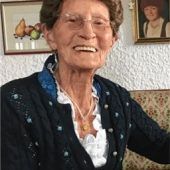 Burgl Gschwendtner ist 90 Jahre alt