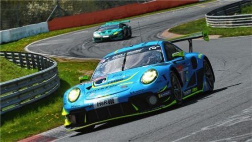 Das Team von Huber Motorsport sicherte sich einen Platz im 24-Stunden-Rennen auf dem Nürburgring.Foto Huber Motorsport