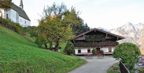 Ein Idyll, das derzeit für viele Diskussionen sorgt: der Berggasthof Streichen. Foto wunderlich