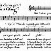 „Was is denn grad des für a Gsang?“