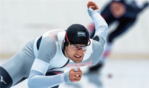 Ein Paukenschlag: Der Inzeller Eisschnellläufer Joel Dufter hat sich der norwegischen Sprintmannschaft angeschlossen. Foto  Ernst Wukits