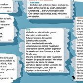 Entsetzen über Hetz-Post