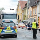 Fußgänger (73)  von Lkw erfasst