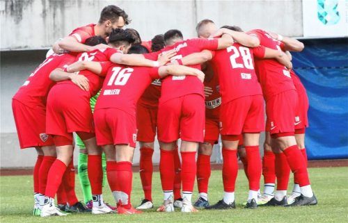 Mit vereinten Kräften wollen die Buchbacher am Sonntag Eichstätt knacken.Foto Michael Buchholz