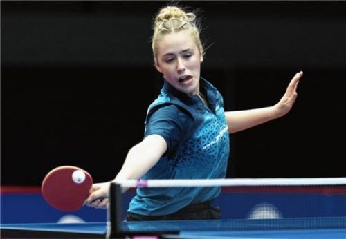 Nach über einem Jahr Pause bestreitet Naomi Pranjkovic in Portugal wieder ein Tischtennis-Turnier.Foto Steinbrenner