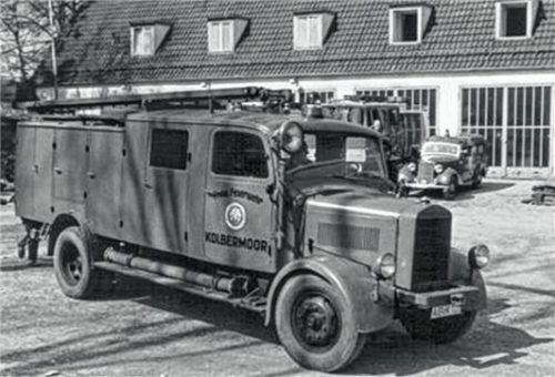 So rückte die Kolbermoorer Wehr in den 1950er-Jahren aus.