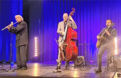 Überzeugten auch auf Youtube: Die „Danny Boys“ (von links) August Zirner, Sven Faller und Philipp Stauber. Foto Prien Marketing