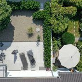 Grauer Schotter statt grüner Rasen