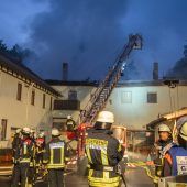 Tierheim in Flammen