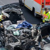 Vier Tote bei Verkehrsunfall
