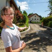Helle Aufregung um vier Laternen