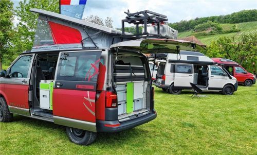 Alljährlich lädt VW Nutzfahrzeuge Aus-, Auf- und Umbauer der Bulli-, Crafter- und Amarok-Modelle zum Branchen-Treff. Foto Auto-Medienportal.Net/Michael Kirchberger