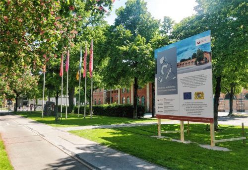 Am Lokschuppen Rosenheim entsteht ein neuer Teil des Rosenheimer Kältenetzes. Foto Stadtwerke Rosenheim