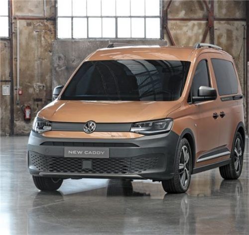 Der VW Caddy Pan Americana ist kein ausgebautes Reisemobil, dafür aber optisch ein auffälliges Modell.Foto ampnet/VWN