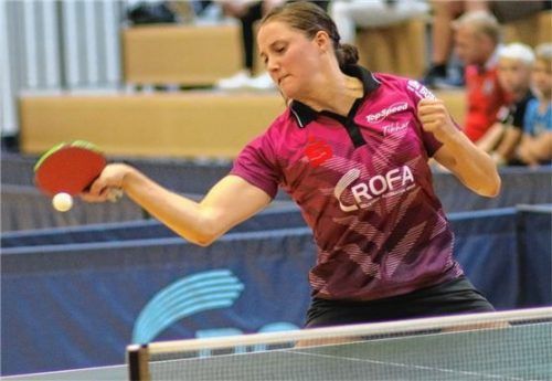 Die ehemalige Kolbermoorer Spielerin Sabine Winter löste das letzte Ticket für die Europameisterschaft.Foto Gerhard Erlich