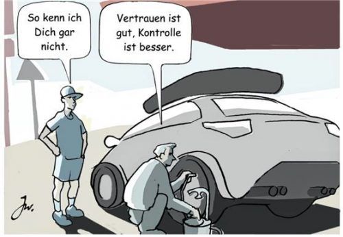 Eine Kontrolle alle zwei Wochen ist absolut empfehlenswert. Foto Auto-Medienportal.Net/Goslar Institut