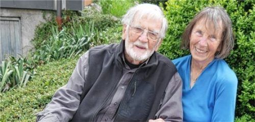 Hermann und Marianne Kink: 1953 war sie sein Modell für die heilige Maria der Pietà, seit 1956 sind die beiden verheiratet.