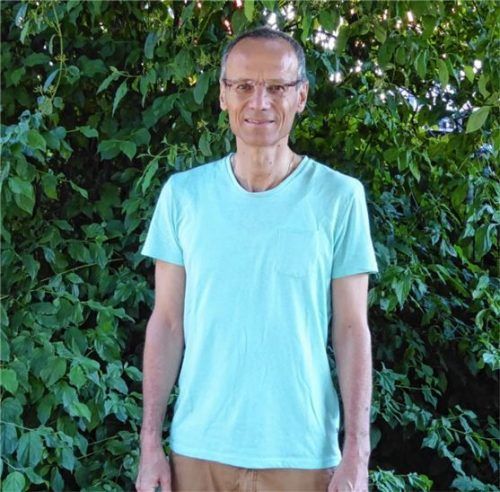 Im virtuellen Gespräch mit der ARD: Der 57-jährige Dr. Ulrich Krapf aus Kolbermoor hat am Zukunftsdialog des Senderverbunds teilgenommen. Foto Riediger