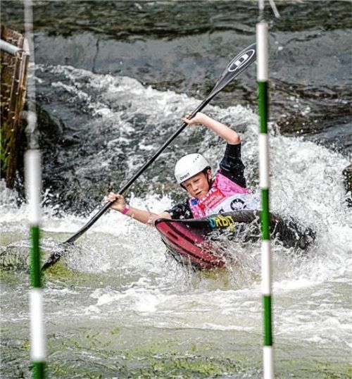 Marian Arnu lieferte in der Schüler A gegen die überwiegend ältere Konkurrenz sehr gute Leistungen ab. Foto Manuel Arnu