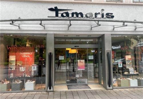 Nach zehn Jahren schließt das Schuhgeschäft Tamaris an der Münchener Straße. Foto Heise