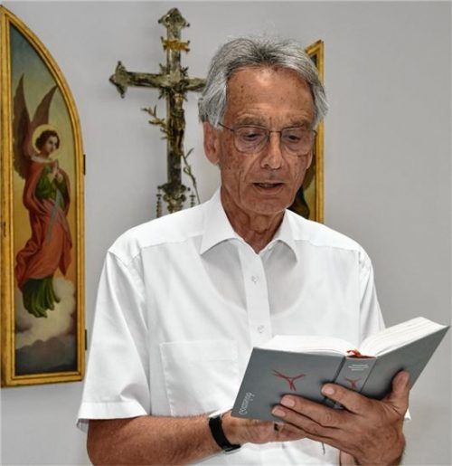 Auch mit 67 nach 40 Jahren Priesteramt immer noch mit Feuer und Flamme in der Seelsorge: Andreas Zach Foto Stöppler