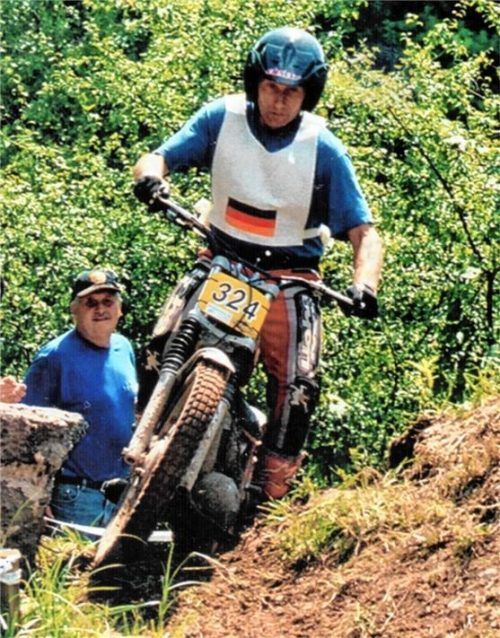 Sepp Lippacher vom MSC Engelsberg stand in der Steiermark in seiner Klasse ganz oben.