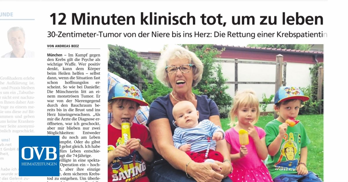 12 Minuten klinisch tot, um zu leben - OVB Heimatzeitungen