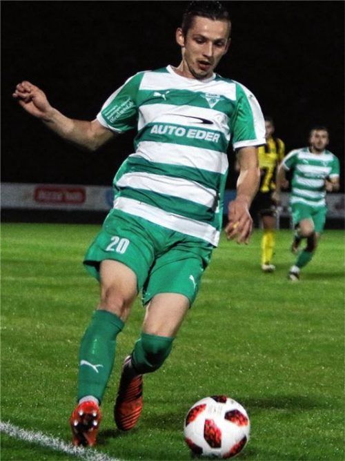 Trotz Verletzungspause war Marko Dukic vom SB Rosenheim in der Landesliga Südost vorne.Foto Fehrmann