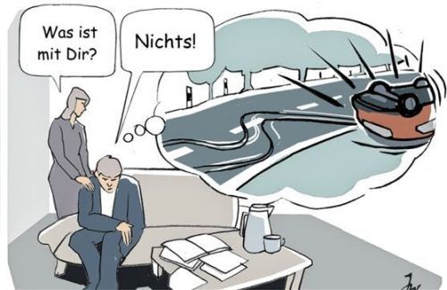 Unfälle können psychische Erkrankungen auslösen. Foto ampnet/Goslar Institut