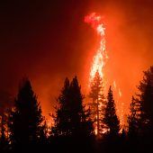 Feuer breiten sich aus