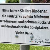 Aufregung um Lärm am Spielplatz