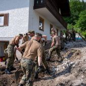 Berchtesgaden räumt auf – Hochwasserlage entspannt