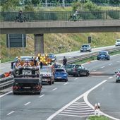 Geisterfahrerin verursacht Unfall